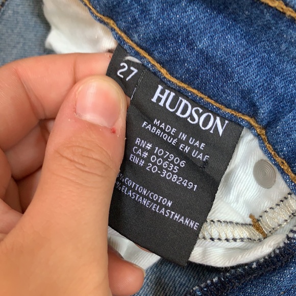 Hudson “zoeey” high waisted crop jeans - Picture 4 of 6
